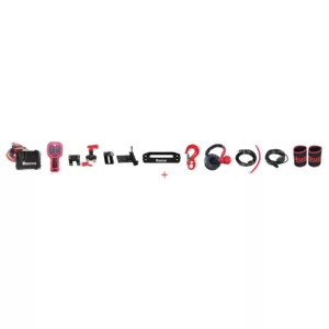 RUNVA 11XP premium red 12V with synthetic rope