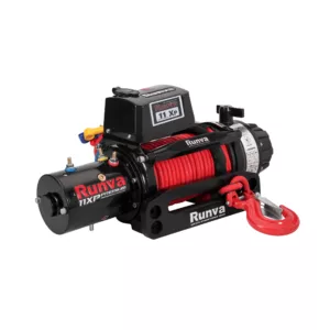 RUNVA 11XP premium red 12V with synthetic rope