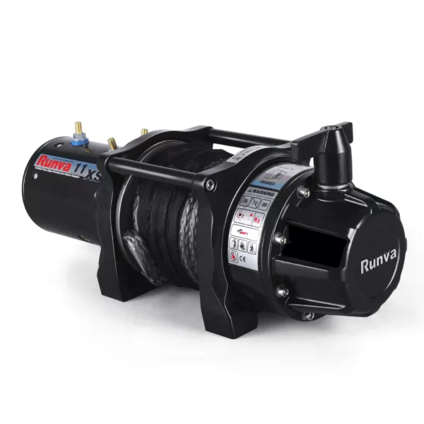 runva 11xs premium 12v with synthetic rope
