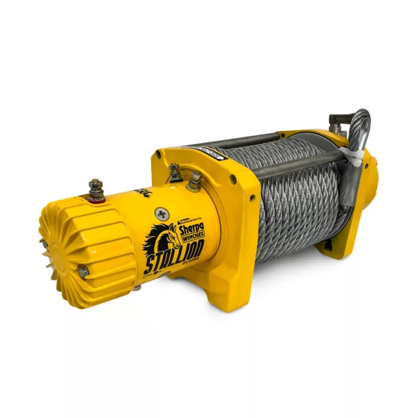 Sherpa 4x4 12v steel cable winches