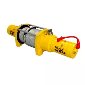 steel cable wire winch truck dual motor